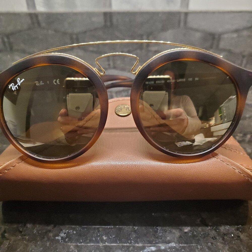 Ray Ban Gatsby II Sunglasses and case